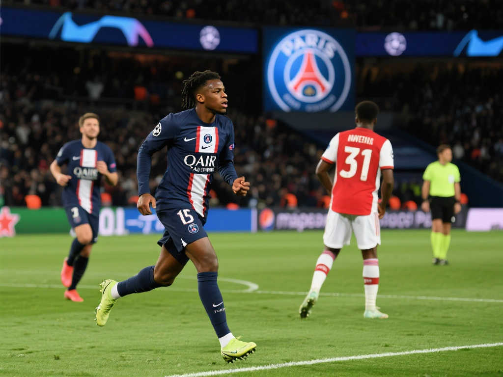 3-1！登贝莱书写历史，巴黎两胜阿森纳，塔帅无奈叹息