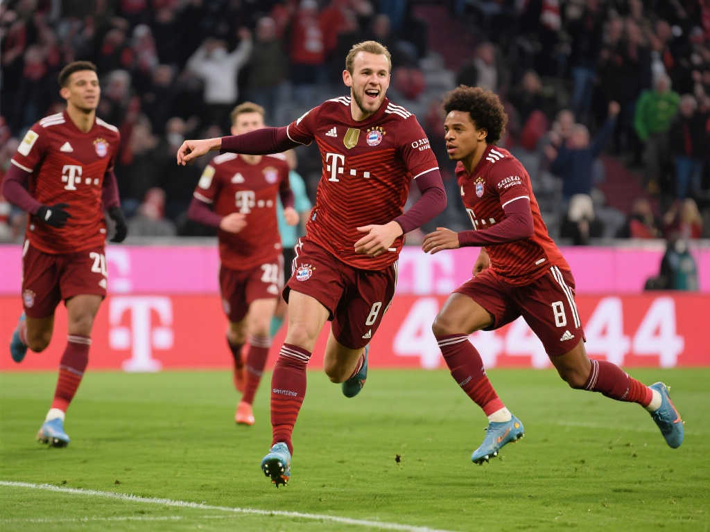 【德甲】穆西亚拉独闯龙潭,拜仁4-0大胜法兰克福 【德甲】穆西亚拉独闯龙潭,拜仁4-0大胜法兰克福