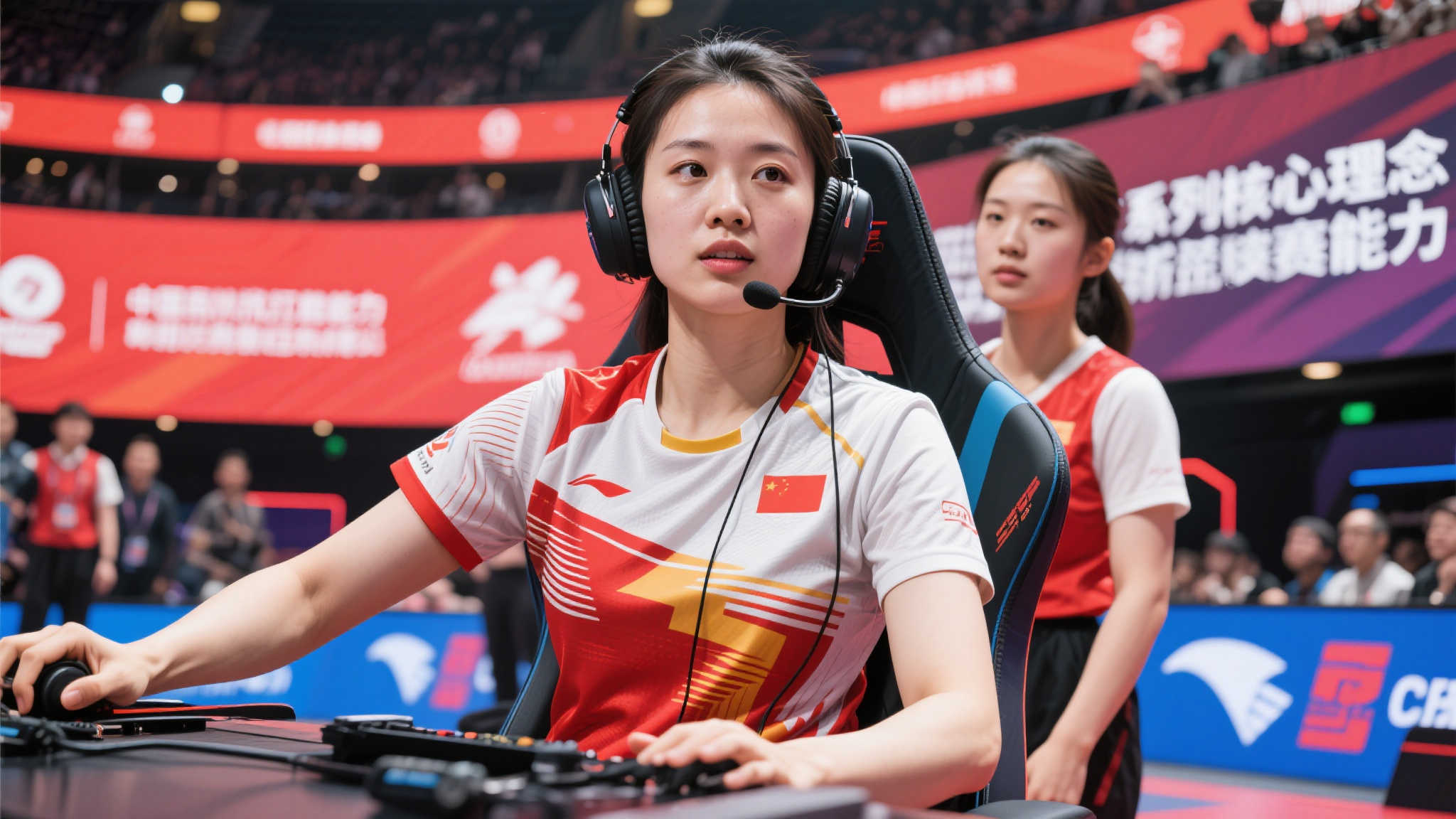 中国女排遭遇决胜局惊魂时刻，关键分现心态起伏