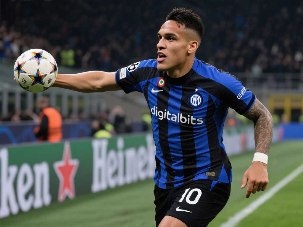 劳塔罗2025欧冠8球表现抢眼，超越同期国内联赛进球数